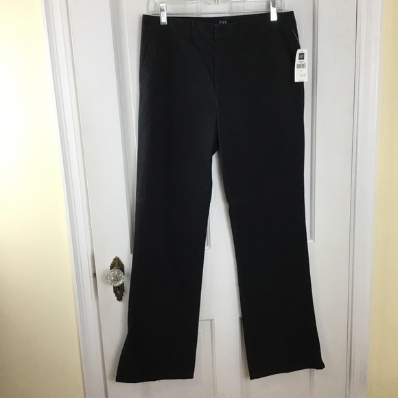 Gap Black Flare Pants Size 8 NWT - Picture 1 of 6